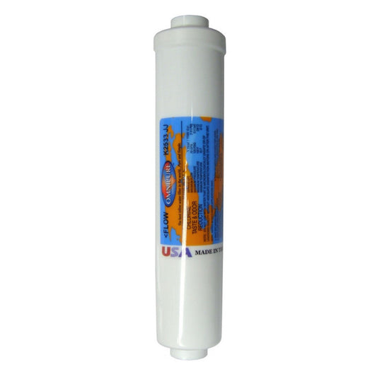 Omnipure K2533JJ 10" Inline GAC 1/4" Push Fit Connections