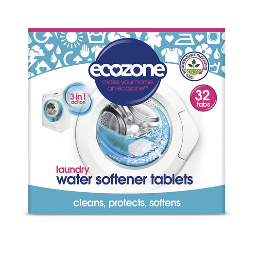 Ecozone Laundry Water Softener Tablets - 32