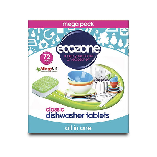 Ecozone Classic Dishwasher Tablets 72 tabs