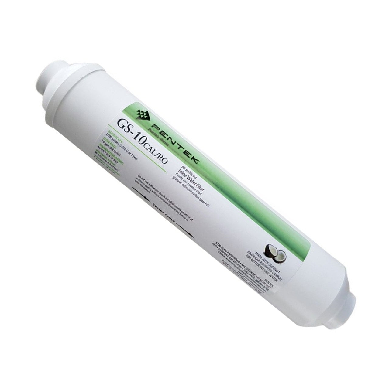 Pentek GS-10CAL RO PH Stabilising in-line water filter